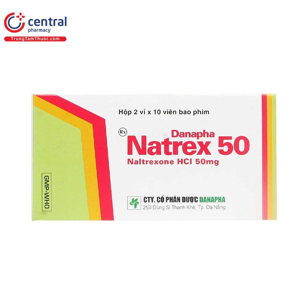 Naltrexone Natrex 50mg