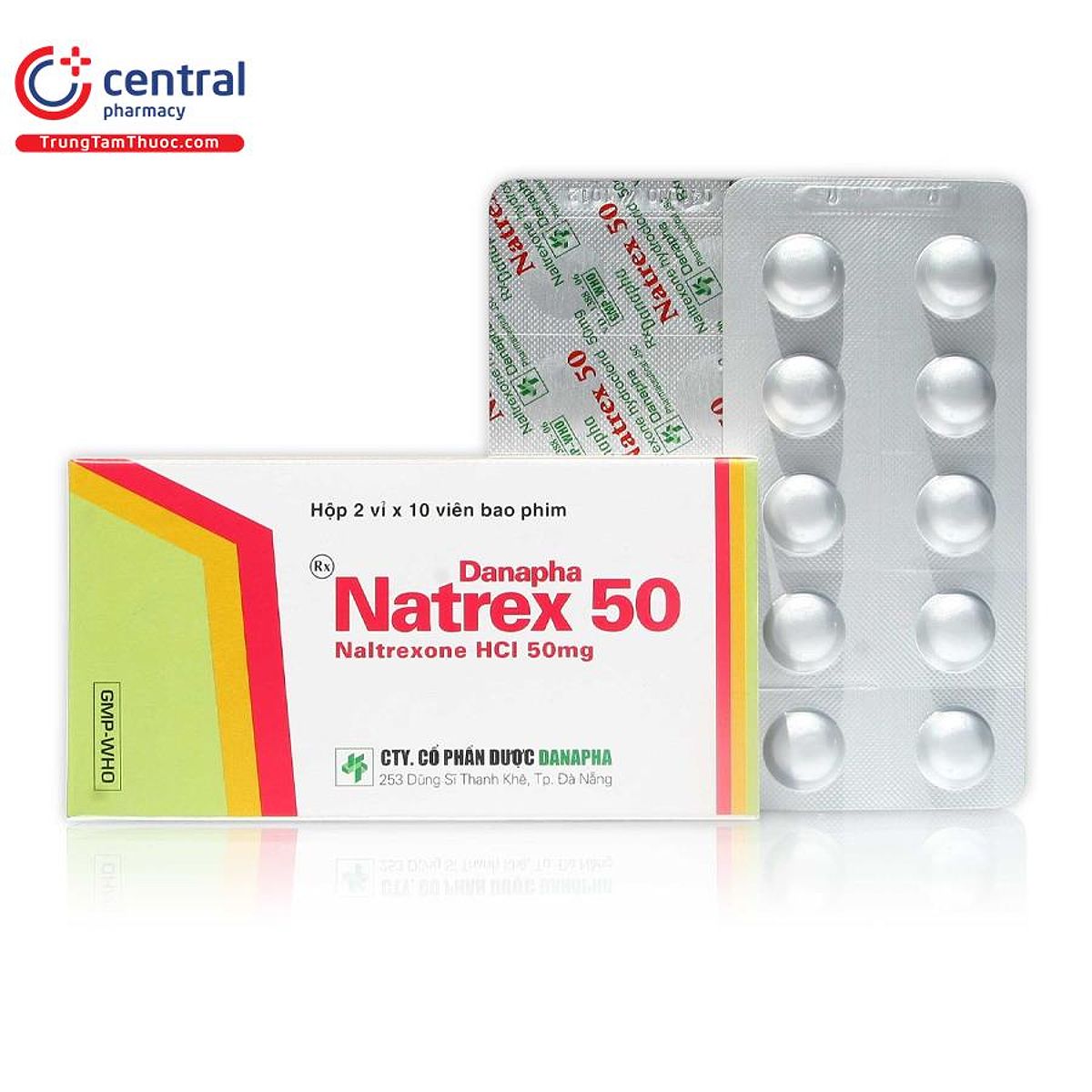 Naltrexone Natrex 50mg